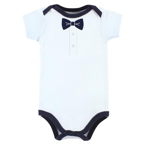 Image of Hudson Baby Unisex Baby Cotton Bodysuits 5-pack