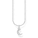 Produktbild Thomas Sabo Damen Halskette Mond pavé silber 925 Sterlingsilber, 38-45 cm Länge