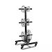 Venbytech for Olympic Weight Plate Rack for Two-Inch Plates Vertical Bar Holder for Home