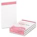 Ampad Breast Cancer Awareness Writing Pads PAD,BRST CNCLR JR LGL 20# (Pack of8)