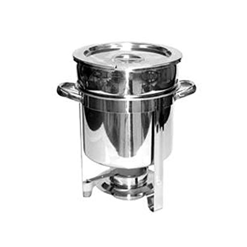 Tiger Chef Soup Warmer - 7 Qt. Soup Chafer Catering Supplies Food Warmer - Chafing Dish Buffet Set - Food Warmers for Parties