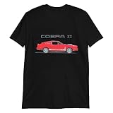 BOLD 1976 COBRA II CUSTOM CLASSIC CAR ART GRAPHIC - Accattivante opera d'arte Cobra II Custom Classic Car Art del 1976 stampata con dettagli ad alta definizione che non si crepa, si sbuccia o sbiadisce dopo il lavaggio