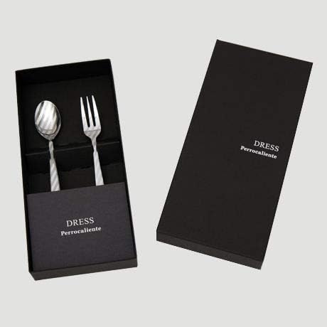 Perrocaliente DRESS (Tea Spoon & Tea Folk, Set of 2)