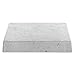 HUBERTÂ® Marble Look Display Riser Square White - 12