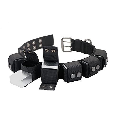 Walktime, Dog Collar, Tactical Dog Collar, Weighted Dog Collar with Weights for Dog Training and Exercise Equipment - Free Weights, Small, Medium, Large Dogs - Image 3
