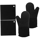 Photo Gallery hiakdoft 2 set guanti da forno in silicone antiscivolo resistente al calore e protezione scottatura per e barbecue guanti isolanti per e forno Photo Gallery hiakdoft 2 set guanti da forno in silicone antiscivolo resistente al calore e protezione scottatura per e barbecue guanti isolanti per e forno