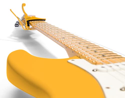 Fender X Kyser Quick-Change Electric Guitar Capo (Butterscotch Blonde) #TOP2