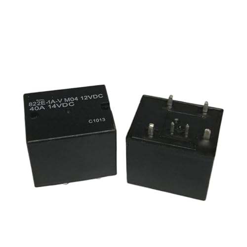 Relais 822E-1A-V M04 12V CC haute performance 40A à 6 broches