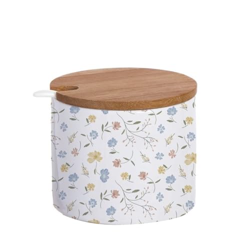 Azucarero Cocina Blanco Minimalista de Cerámica (Azucarero)