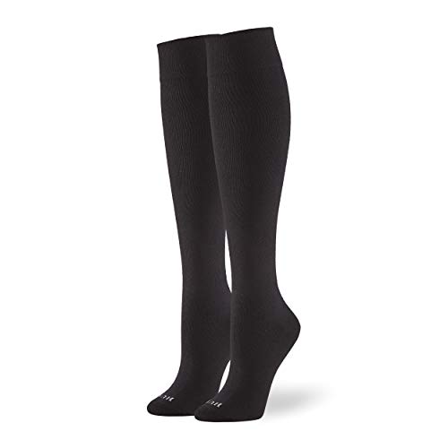 Hue Women's Modal Knee 3 Pair Pack Casual Socks, Black, One Size Us #TOP1
