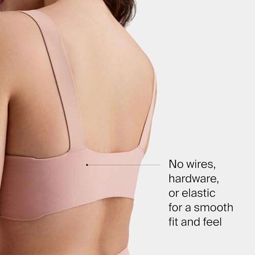 Image of SPANX Smooth Bra-Llelujah! Unlined Bralette - Comfortable Support - Wire-Free Bra - Hosiery Back Smoothing - Dig-Free Straps