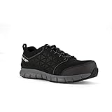 Herren S3 Arbeitsschuhe Reebok Excel Light Herren S3 Aluminium Zehen-/Zwischensohle Sicherheit Arbeitsschuhe, Schwarz - Schwarz - Größe: 45 EU