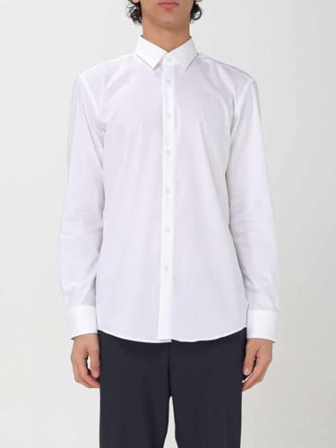 Erkek Regular Fit Pamuklu Uzun Kollu Beyaz Gömlek 50533018-100