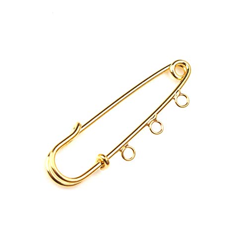 10 szt. 75//80/100 mm duży rozmiar 20 styl moda żelazo duże szpilki do broszki dopasowanie kobiety diy podstawa broszki biżuteria akcesoria ustalenia(Cooper 100mm)