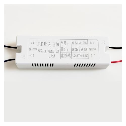 Transformateur d'éclairage 220V à 24V 36W pour pilote de bande LED DC24V