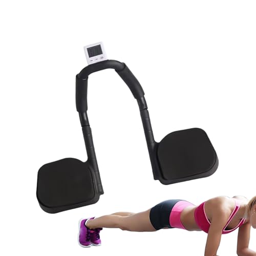 Djowyh Aparato de entrenamiento para abdominales y antebrazos, con temporizador, para el entrenamiento muscular central de tablas y flexiones