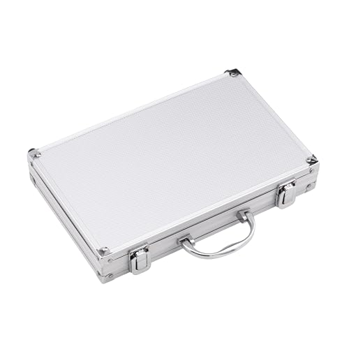 Basic Waffenreinigungsset 28-teilig Silber – Waffen Reinigungsset & Waffenpflege Koffer – Kaliber .17/4,5mm .22/5,56mm .270/7mm .30/7,62mm .38/9mm .40/10,2mm .410/ .44.45 – Waffenpflegeset