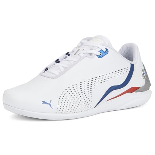 PUMA Kids Boys BMW MMS Drift Cat Decima Perforated Sneakers Shoes Casual - White2