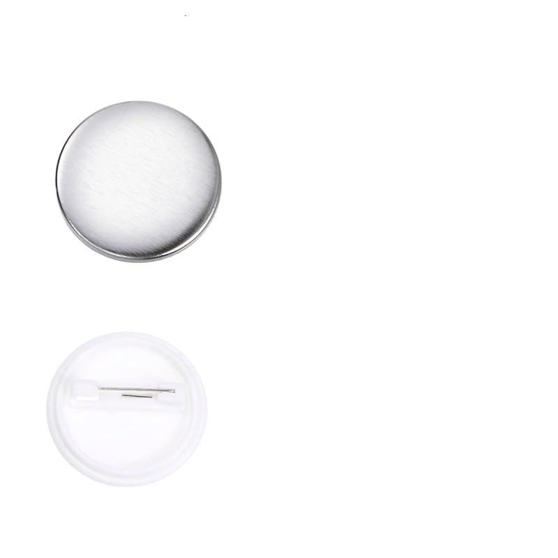 500 Sets Blanko-Anstecknadeln, Button-Maker-Teile, Materialzubehör, 25-mm-DIY-Knöpfe Pin Badge Maker