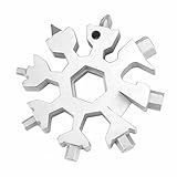 Geschenke für Männer Papa, 18-in-1 Schneeflocken-Multifunktionswerkzeug, Geburtstagsgadgets...