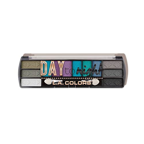 Image of L.A. COLORS Day to Night 12 Color Eyeshadow, After Dark CES432