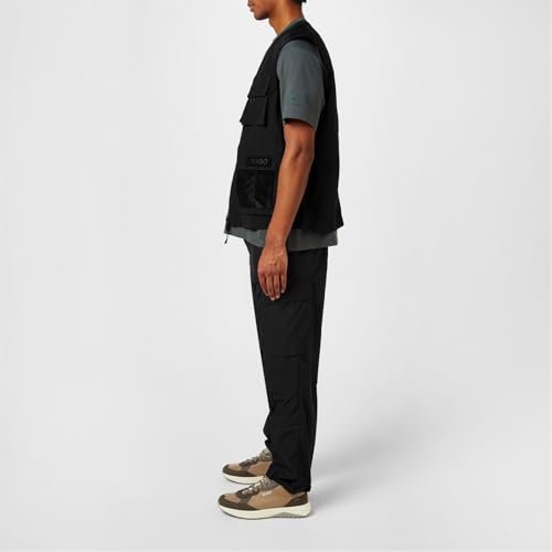Image of HUGO Mens Running Style Mix Material Sneakers