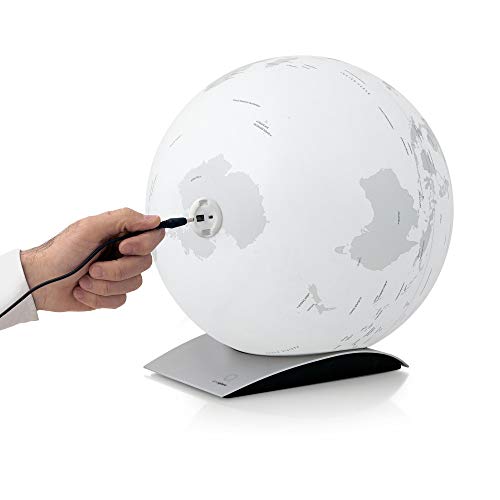 Nova Rico Atmosphere Capital Q Globe, Black, L