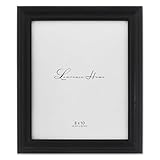 Lawrence Marcos 8 x 10 Durham erosionado Madera Marco de Fotos, Negro
