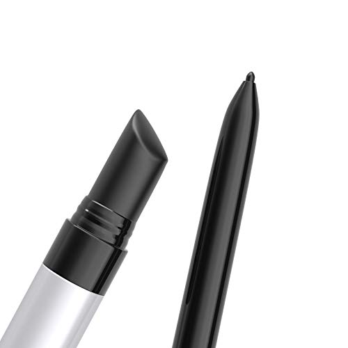 Neutrogena Nourishing Eyeliner Pencil, Built-in Sharpener for Precise Application and Smudger for Soft Smokey Look, Luminous, Nonfading and Nonsmudging Cosmic Black 10, .01 oz