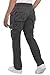 X RAY Mens Cargo Pants, Soft Cotton W/Deep Pockets & Belt Cargo Pants for Men Work and Travel, Grey, 34W x 32L