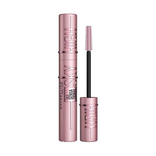 Image of Maybelline New York Lash Sensational Sky High Blue Mascara, True Brown | Lengthening & Easy Wash Formula, 7.2ml