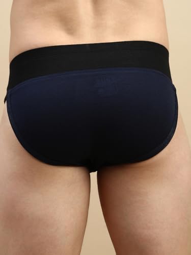 Image of Zoiro Men's Brief | Soft Band | Soft No-Marks Elastic | Breathable Innerwear | Pack of 1 | Color May Vary