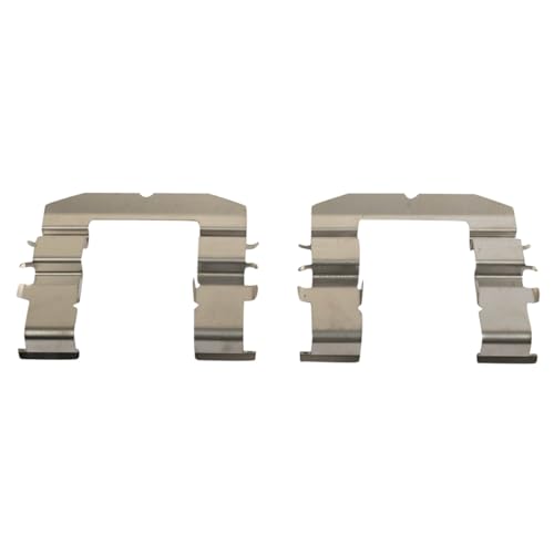 Image of TRQ Front and Rear Brake Caliper Set Zinc Coated Brackets Hardware Compatible with 2009-2012 Hyundai Elantra