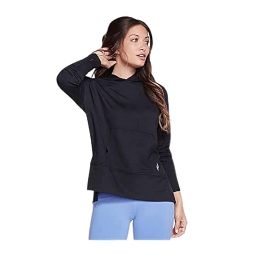 T-shirt Godri Serene Skechers col en V femme en maille extensible ultra douce