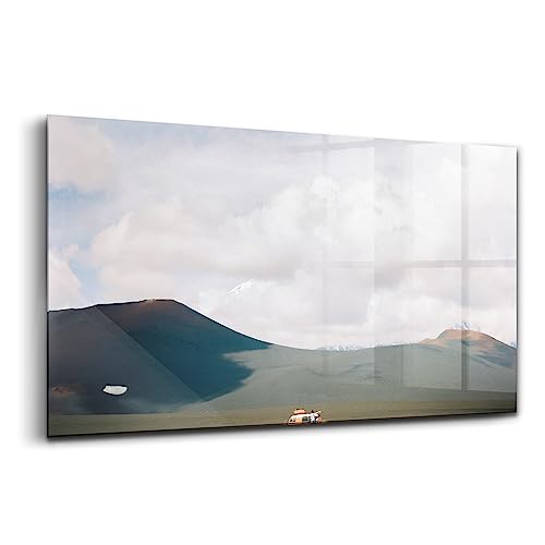 Wallart innovante de véhicule de Kamchatka en tableau de verre