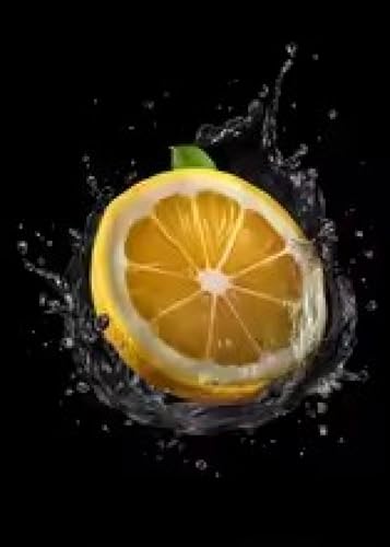 Toile fruits et légumes décoration murale cuisine raisin mangue 60x80