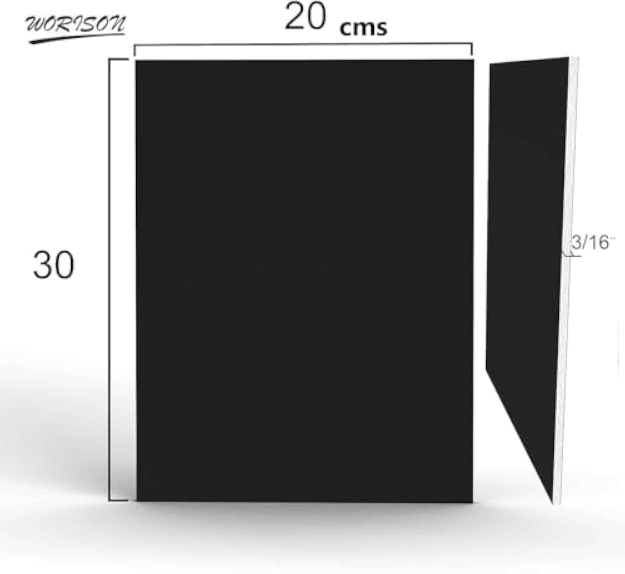 A4 Size Set of 6 Craft Foam Board Set