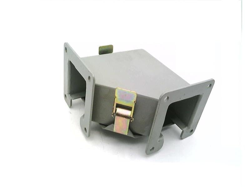 F22LE9A Type 12, Gray, WIREWAY, 90° Elbow, TOP Opening, Lay-in, 2 X 2 in