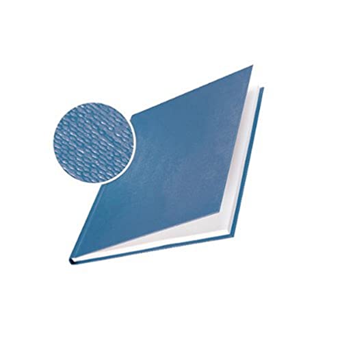 Chemises rigides Leitz ImpressBIND bleues contre les pages volantes