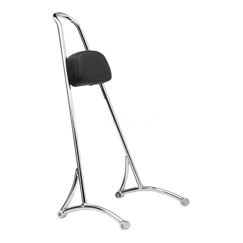 Dossier copilote Sportster XL 1200 en acier robuste finition custom noire 20"