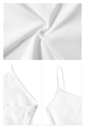 Image of Multi Pack Women's Cropped Tank Tops, Spaghetti Strap Camisoles