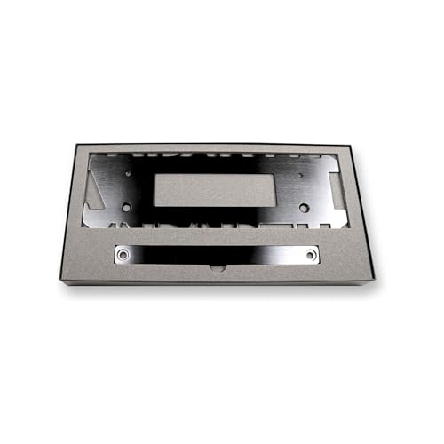 イブデザイン アバルト 500 695 595専用 ナンバーポジション補正キット ヴァーティカルライザー VRA1 アバルト ナンバープレート ナンバープレート角度調整 ナンバープレートステー Abarth ナンバーステー