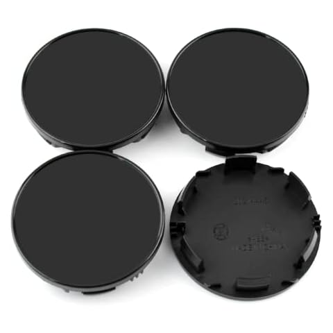 Set of 4 85mm(3.35inch) Wheel Center Hub Caps Black for Nissan Titan Armada 2004-2020 40342-7S500 40342-1LA2A Cover
