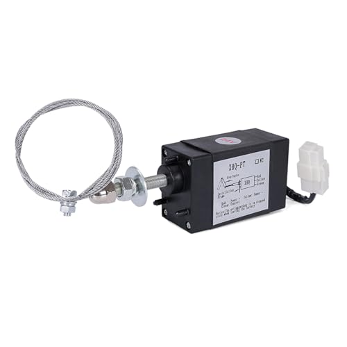 Válvulas de cierre magnético de 12V 24V para apagado de motor de coche 4
