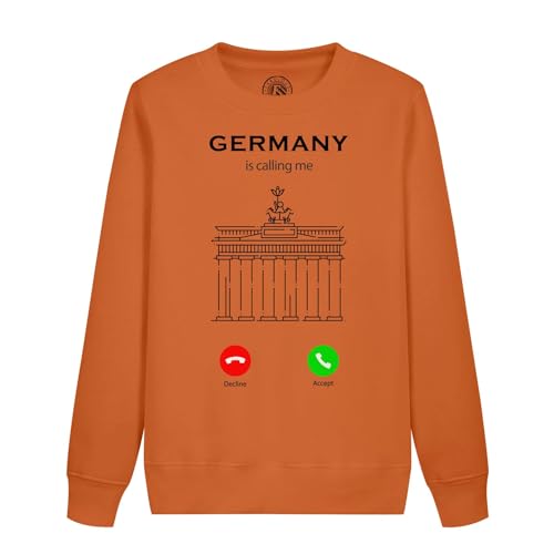 Sweatshirt enfant Germany is Calling Me en coton bio confortable