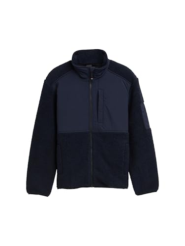 TOM TAILOR Herren Teddy Jacke mit Stehkragen – Ansicht 5