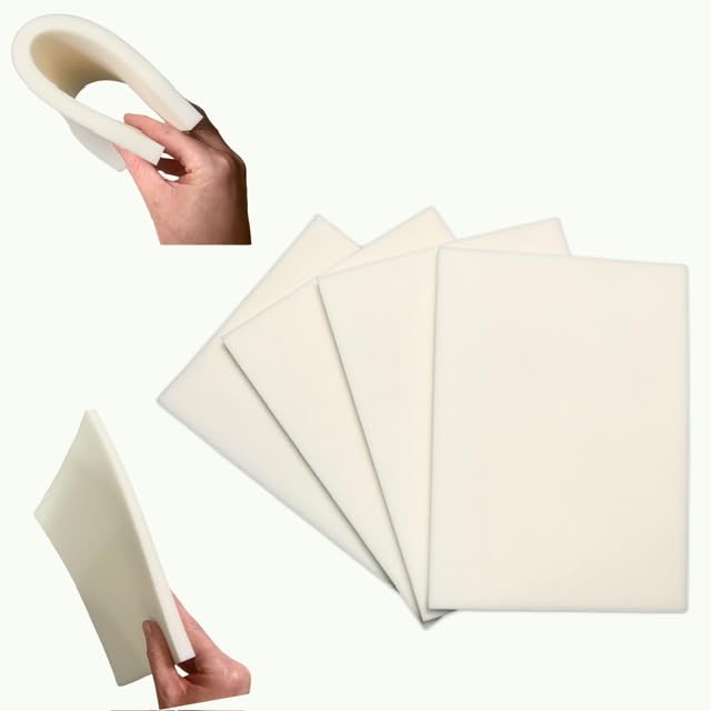 4 Pack Lipo Foam Sheets - Compression & Comfort for Post-Surgery | Optimal Support for Liposuction ,Tummy Tucks AB Flattening, BBL, & More | Medical-Grade Material | Customizable Fit for All