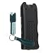 Hand Tazor Personal Safe Alarm Mini Pepper Spray Stun Gun Flashlight Combo Tactical Kit - 1 High Volt Rechargeable Taser Flashlight - 1 Keychain Defence Spray Security Items for Women Or Men (Black)