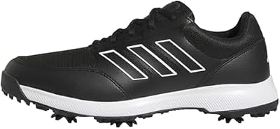 adidas Men's Tech Response 3.0 Golf Shoes, Core Black/Footwear White, 7