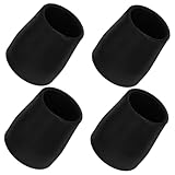 Photo Gallery villcase 4 pezzi puntali gomma antiscivolo per gambe sedia commode protezione pavimento stabilità migliorata per sedie da doccia e bastoni nero resistente e durevole Photo Gallery villcase 4 pezzi puntali gomma antiscivolo per gambe sedia commode protezione pavimento stabilità migliorata per sedie da doccia e bastoni nero resistente e durevole